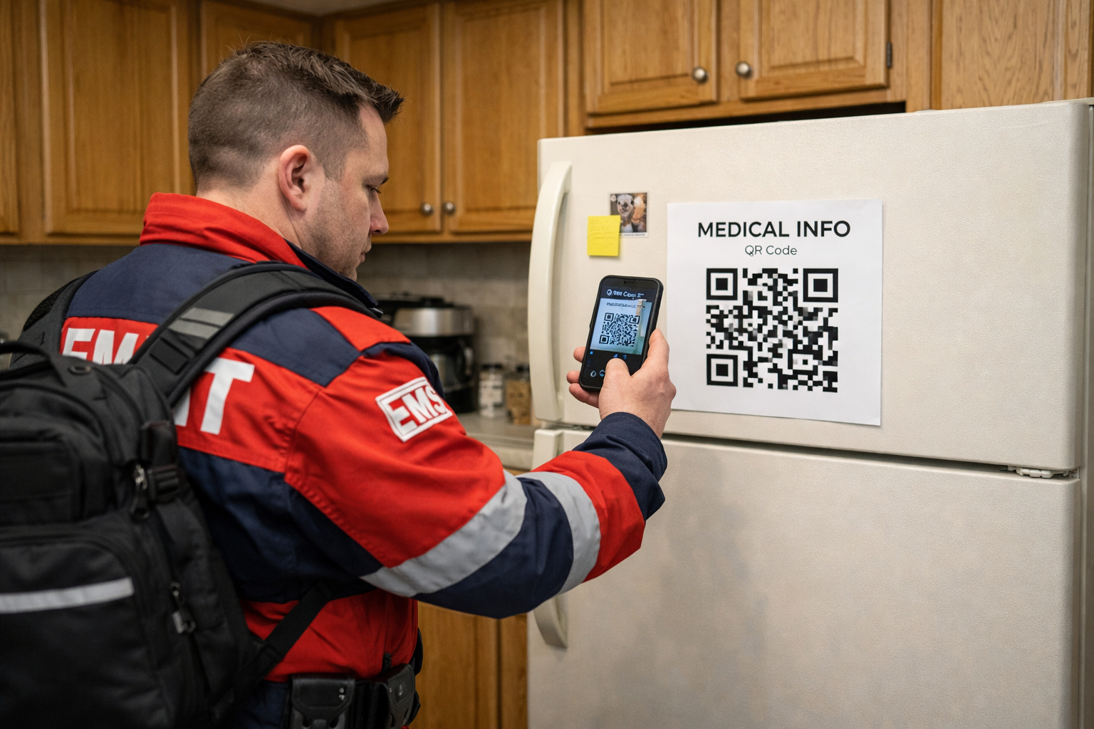Emergency QR Code screenshot